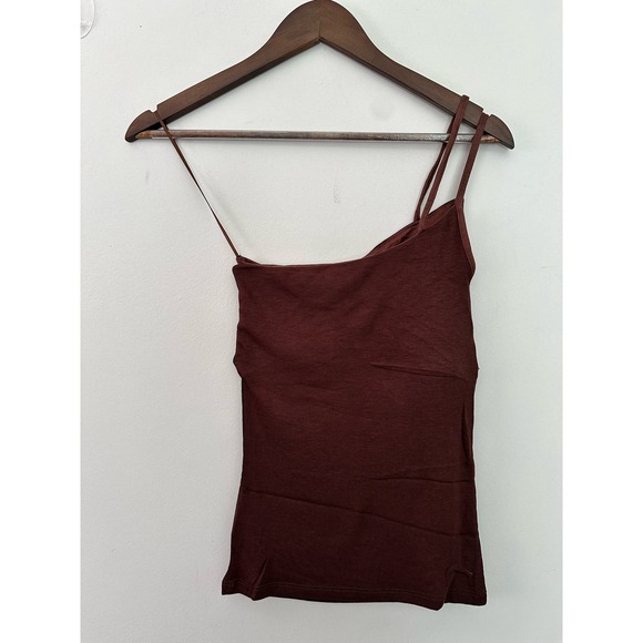 OLIVACEOUS One Shoulder Strappy Tank Top Womens Small - Picture 3 of 6